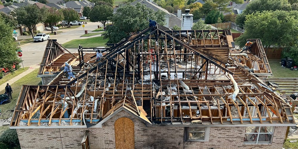 Fort Worth fire damage restoration